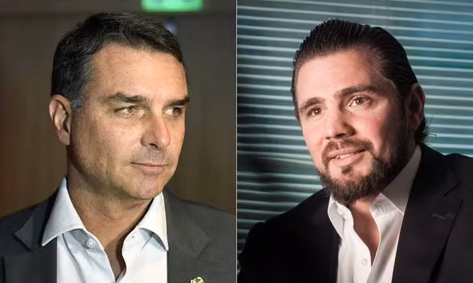 Caso Master: Flávio Bolsonaro e o banqueiro Daniel Vorcaro