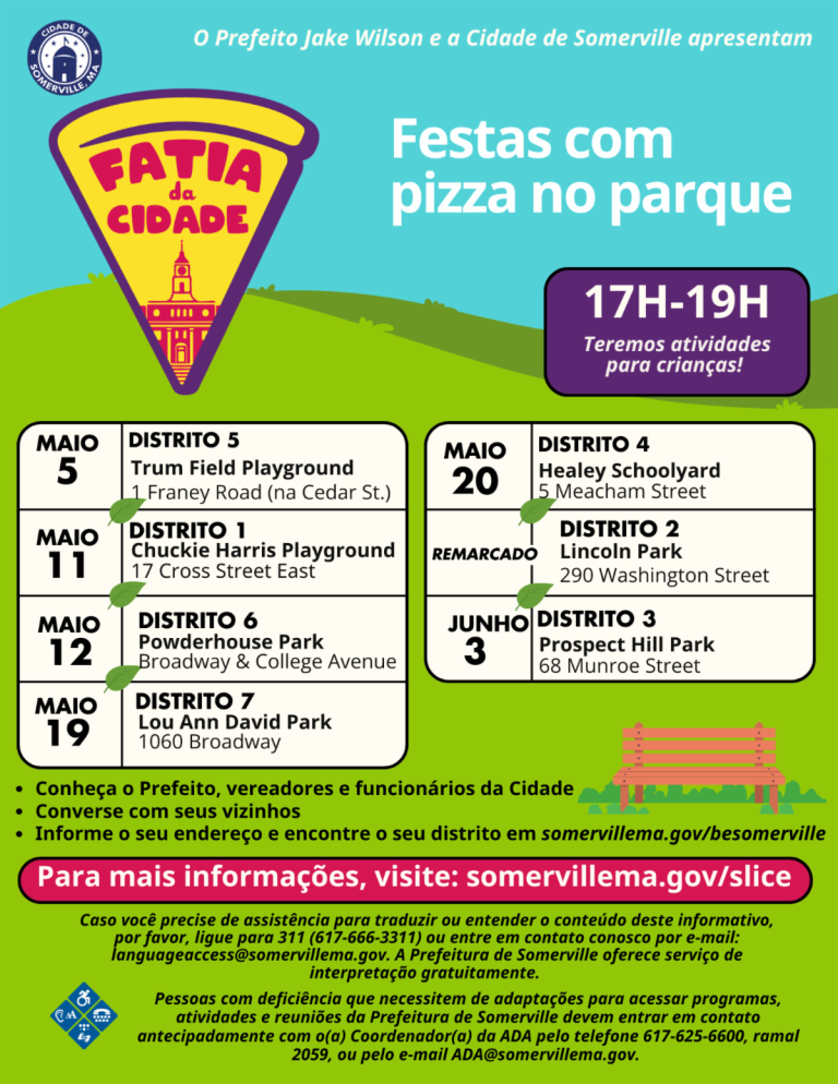 Pizza recém-saída do forno em mesa de parque